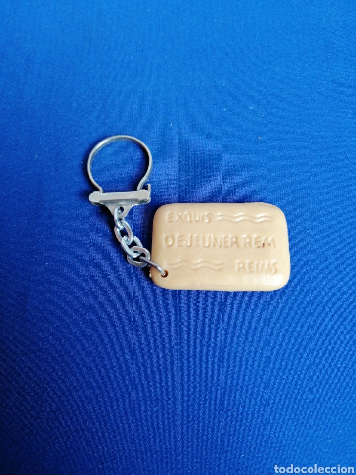 Collectionnisme de portes-cl&eacute;s: GALLETA REIMS LLAVERO PUBLICIDAD FRANCIA