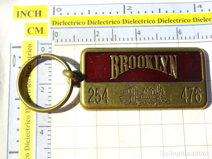 Coleccionismo de llaveros: LLAVERO DE TABACO. BROOKLYN 254 476