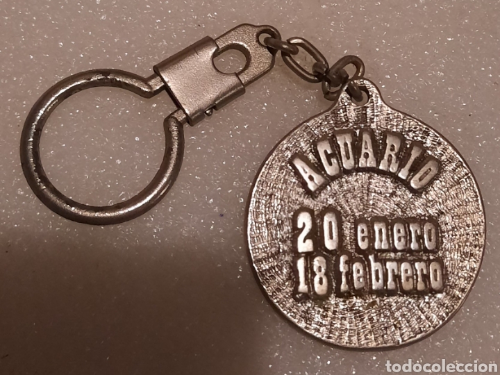 Coleccionismo de llaveros: llavero acuario. Horoscopo - Foto 2