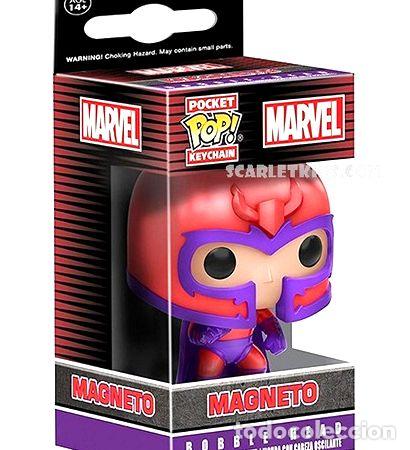 Coleccionismo de llaveros: funko pop llavero magneto marvel original scarlet kids