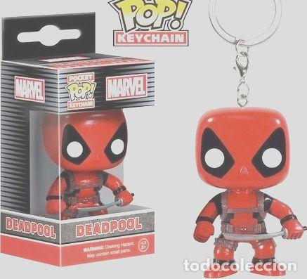 Coleccionismo de llaveros: llavero funko pocket pop deadpool