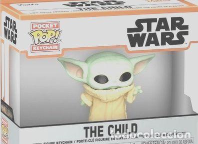 Coleccionismo de llaveros: llavero funko pocket pop star wars the child