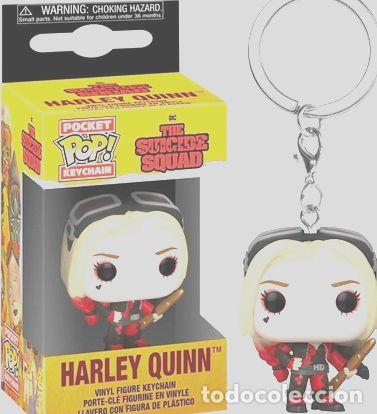 Coleccionismo de llaveros: llavero funko pocket pop the suicide squad harley quinn