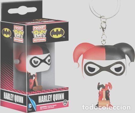 Coleccionismo de llaveros: llavero funko pocket pop harley quinn animated