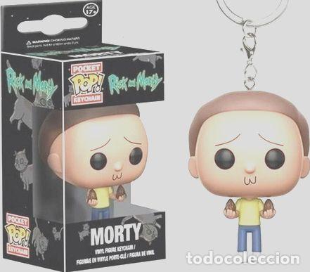 Coleccionismo de llaveros: llavero funko pocket pop rick and morty morty
