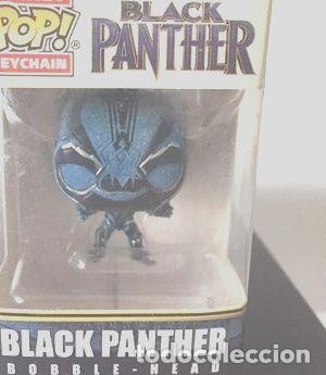 Coleccionismo de llaveros: llavero funko pocket pop black panther glows in the dark