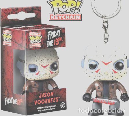 Coleccionismo de llaveros: llavero funko pocket pop friday the 13th jason voorhees
