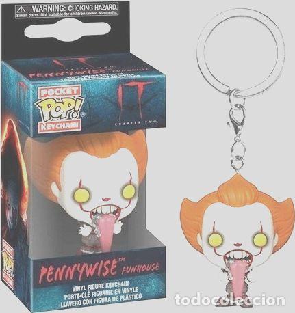 Coleccionismo de llaveros: llavero funko pocket pop it pennywise in funhouse