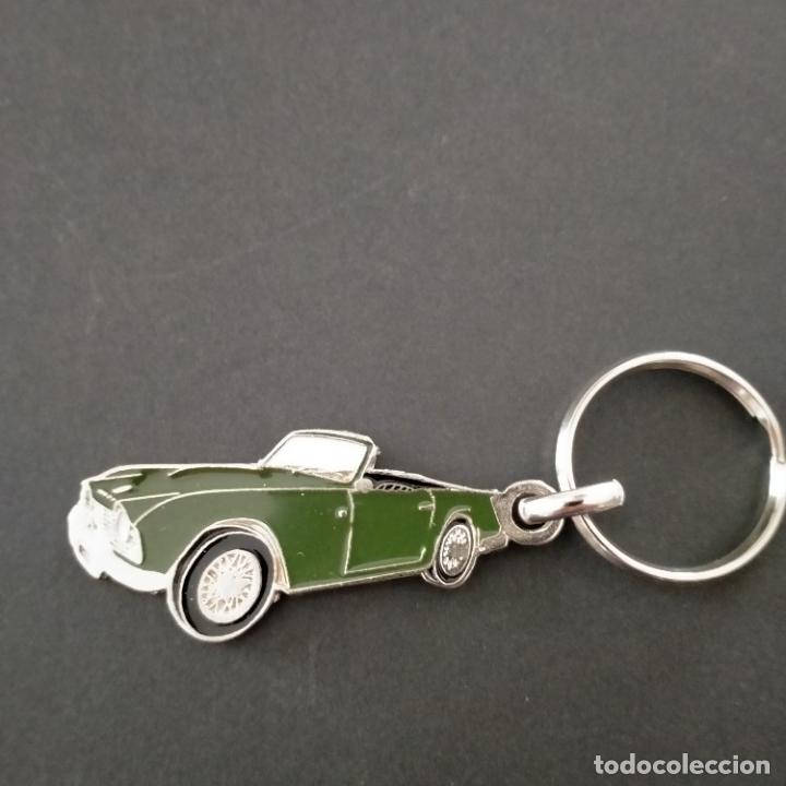Coleccionismo de llaveros: llavero triumph TR4