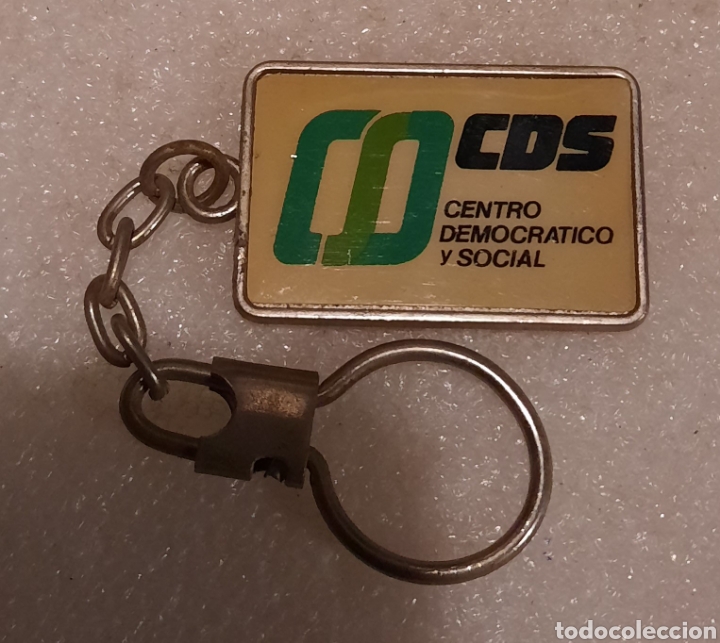 Coleccionismo de llaveros: Llavero CDS Centro Democr&aacute;tico y Social