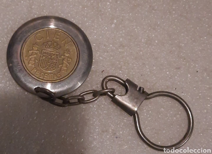Coleccionismo de llaveros: Llavero 100 pesetas 1982 - Foto 2