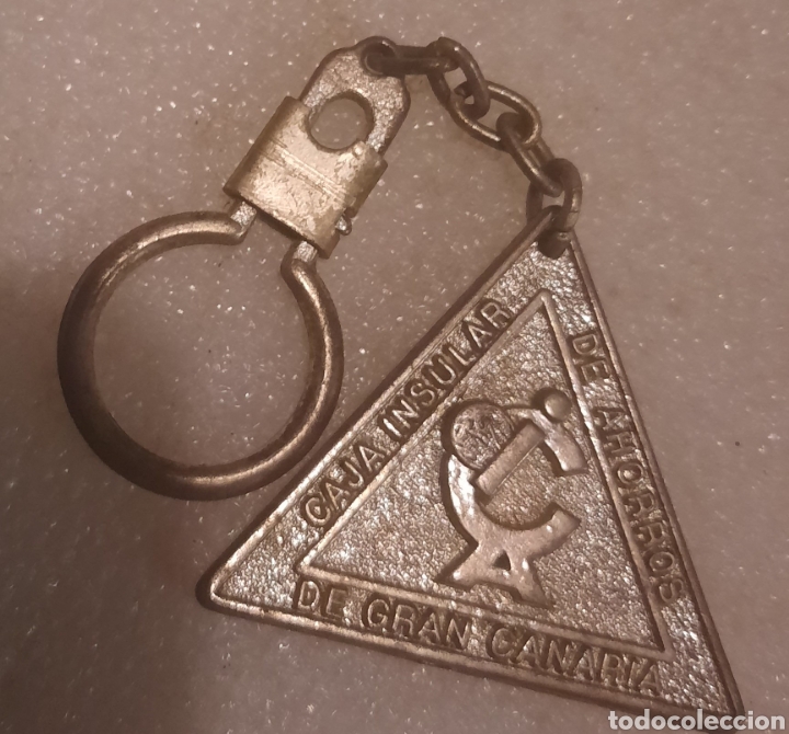 Coleccionismo de llaveros: Llavero Caja Insular de ahorros de Canarias