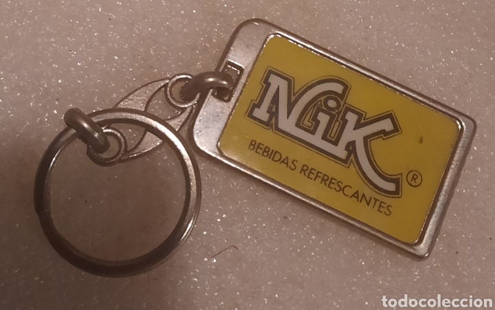 Collezionismo di Portachiavi: Llavero publicidad Nik. Bebidas refrescantes