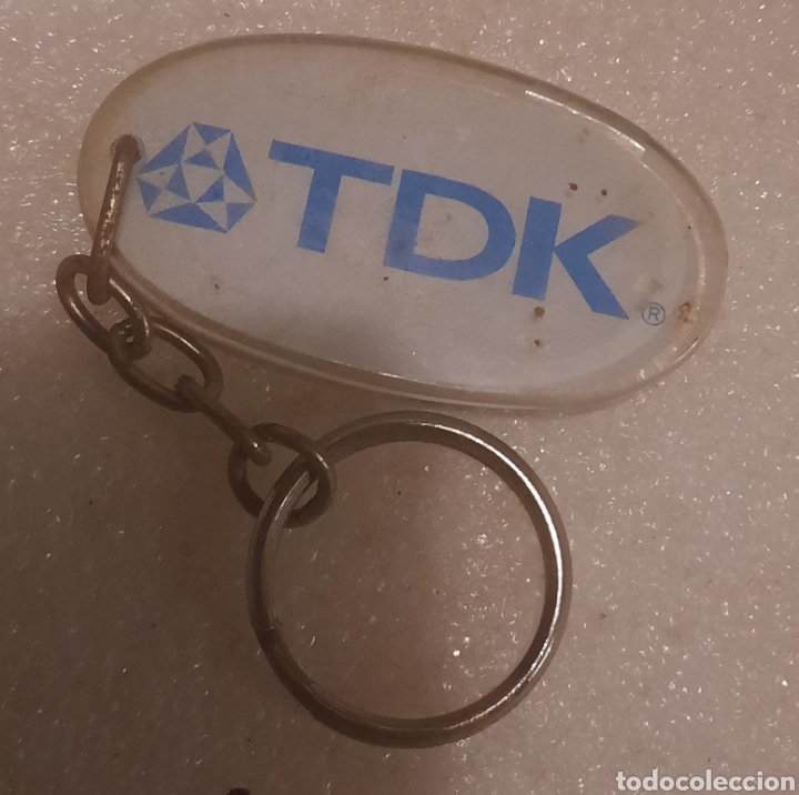 Coleccionismo de llaveros: Llavero publicidad TDK - Foto 1
