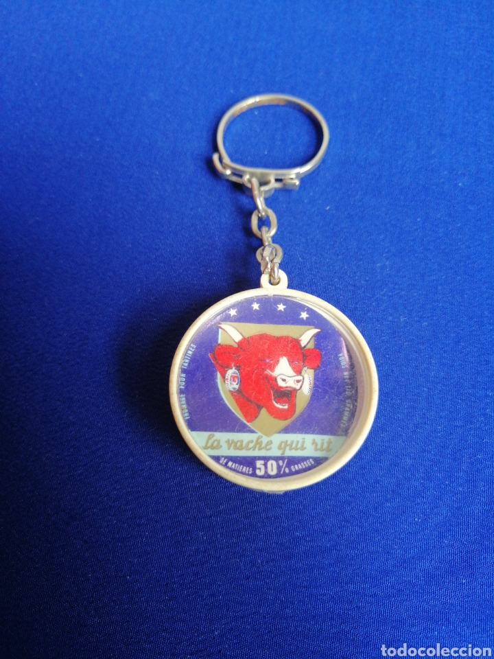 Collection of Keychains: LA VACA QUE RIE LLAVERO PUBLICIDAD FRANCIA