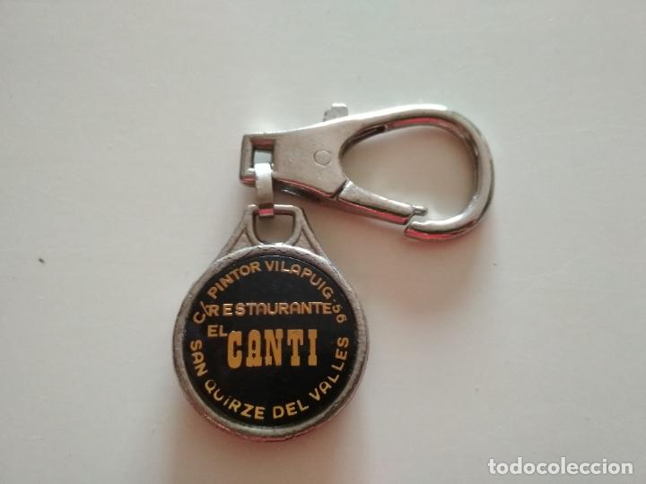 Coleccionismo de llaveros: LLAVERO CLAUER RESTAURANT EL CANTI SANT QUIRZE DEL VALL&Eacute;S