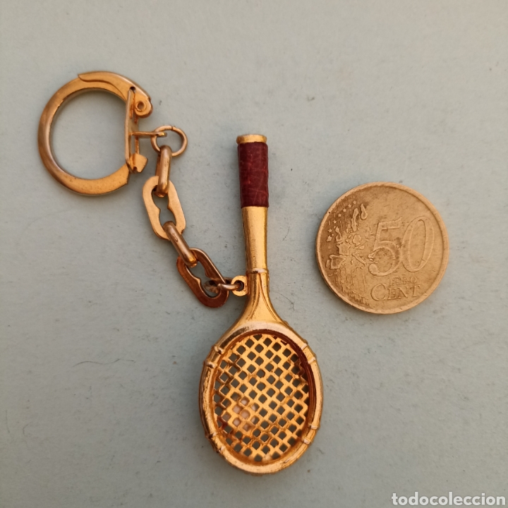 Coleccionismo de llaveros: Llavero Raqueta de tenis - Foto 2