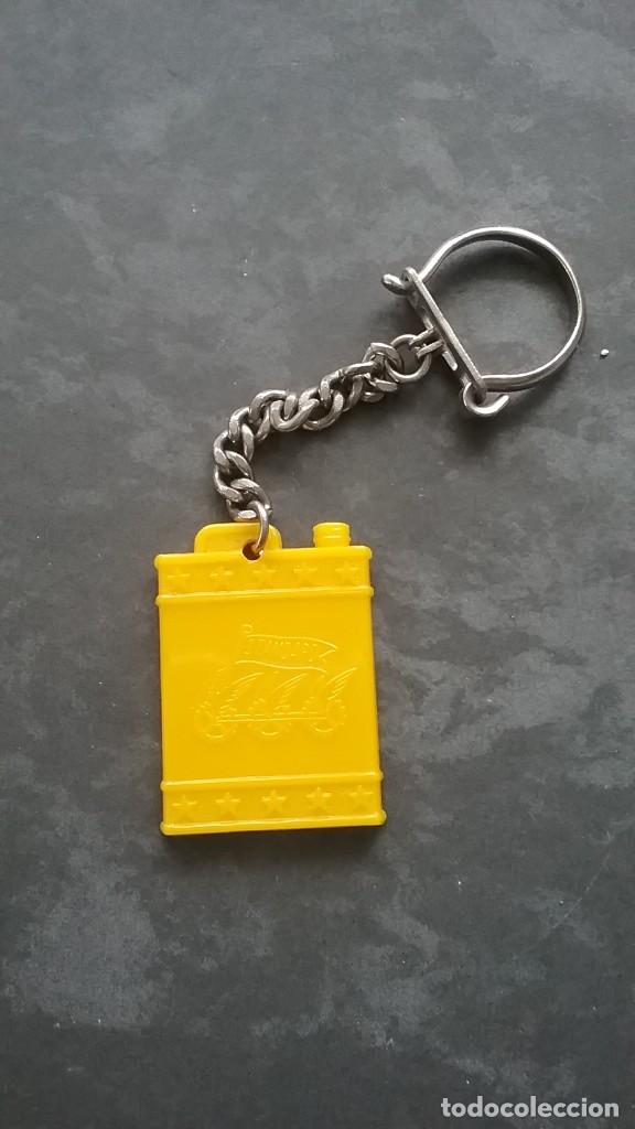 Sammlung von Schl&uuml;sselanh&auml;ngern: Llavero .lubrificantes importacion. Amarillo (620-3)