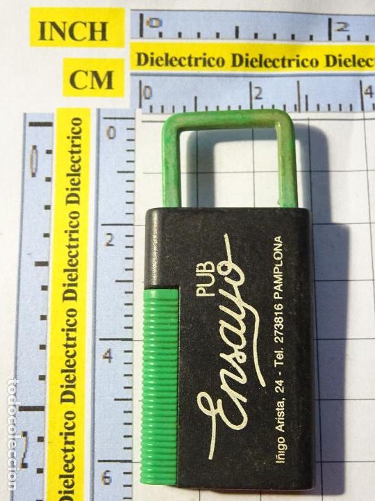 Coleccionismo de llaveros: LLAVERO DE DISCOTECAS PUBS CLUBS. PUB ENSAYO PAMPLONA