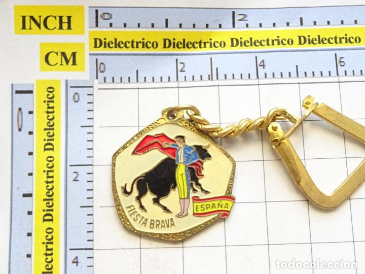 Sammlung von Schl&uuml;sselanh&auml;ngern: LLAVERO DE TURISMO. ESPA&Ntilde;A TOROS FIESTA BRAVA