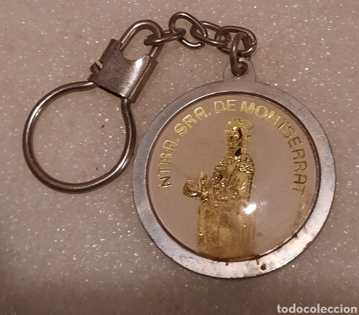 Coleccionismo de llaveros: Llavero Nuestra Se&ntilde;ora de Montserrat - Foto 1