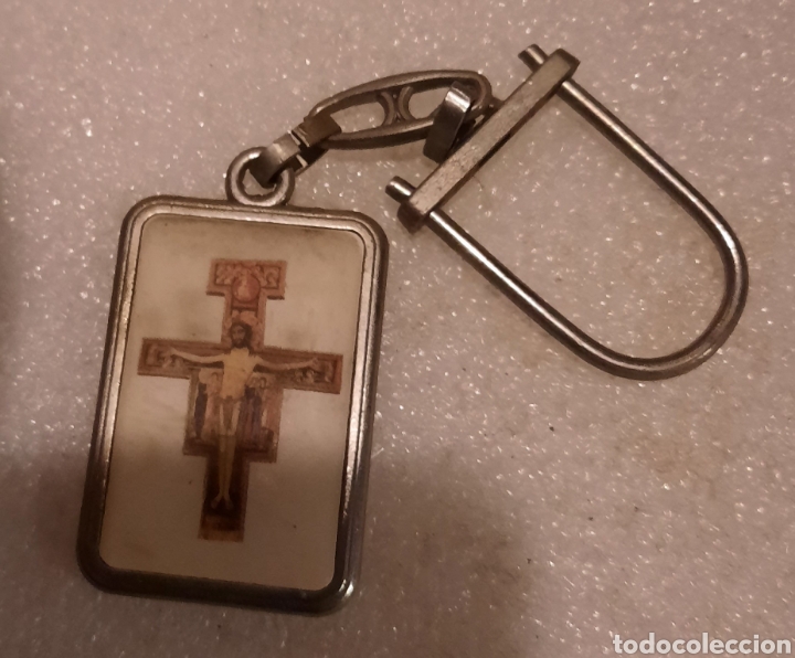 Coleccionismo de llaveros: Llavero Santa Rita - Cristo - Foto 2