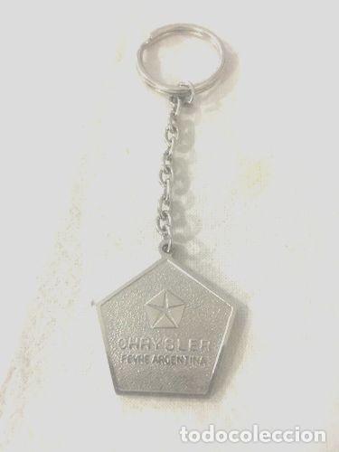 Coleccionismo de llaveros: llavero antiguo concesionario chrysler fevre