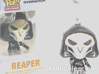 Coleccionismo de llaveros: pocket funko pop llavero overwatch reaper