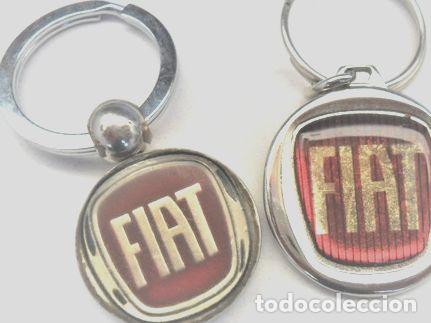 Coleccionismo de llaveros: 2 llavero agencia fiat sol san isidro uno alfa romeo 145 155
