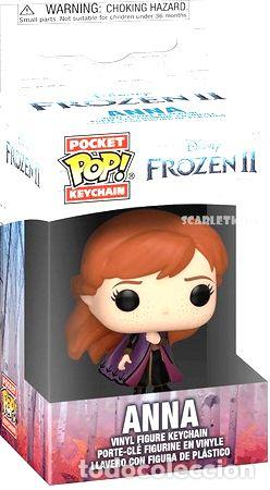 Coleccionismo de llaveros: llavero pop anna frozen 2 funko pocket pop keychain original