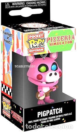 Coleccionismo de llaveros: funko pop llavero five nigths at freddys pigpatch original