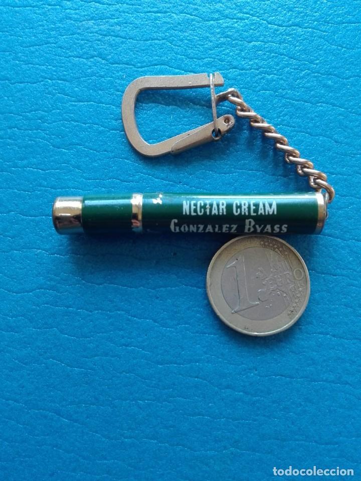 Coleccionismo de llaveros: ANTIGUO Y RARO LLAVERO BOLIGRAFO PUBLICIDAD GONZALEZ BYASS - NECTAR CREAM - TELESCOPICO