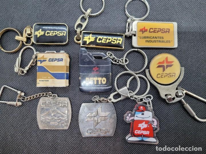 Coleccionismo de llaveros: Espectacular lote de Llaveros antiguos CEPSA - Foto 1