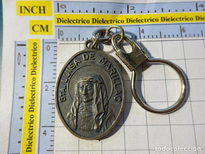Collection of Keychains: LLAVERO RELIGIOSO SEMANA SANTA. IV CENTENARIO NACIMIENTO DE LUISA DE MARILLAC 1591 1991