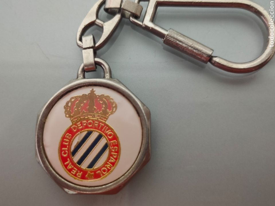Coleccionismo de llaveros: ANTIGUO LLAVERO R.C.D. ESPA&Ntilde;OL CON &Ntilde; Y C.D.S. SAN FELIU HOSPITALET DIF&Iacute;CIL