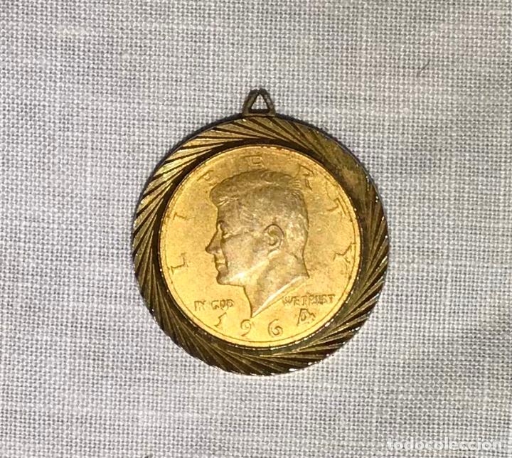 Coleccionismo de llaveros: HALF DOLLAR, MEDALLA DE LLAVERO - Foto 1