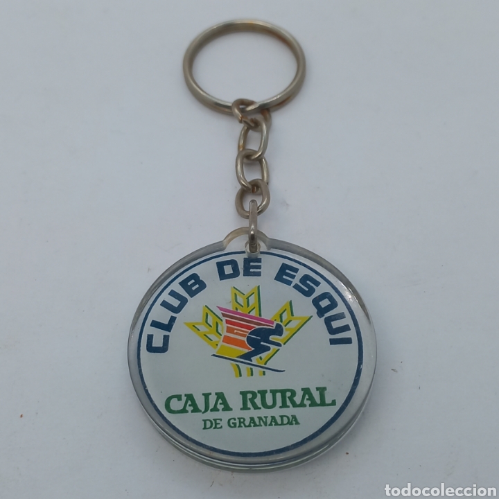 Coleccionismo de llaveros: Llavero Club de Esqu&iacute;. Caja Rural de Granada