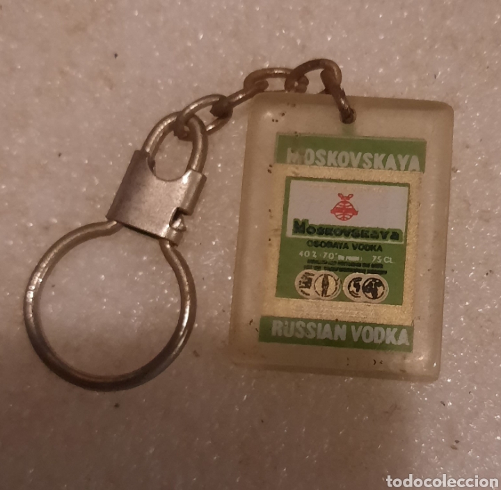 Coleccionismo de llaveros: Llavero Vodka Moskovskaya - Foto 2
