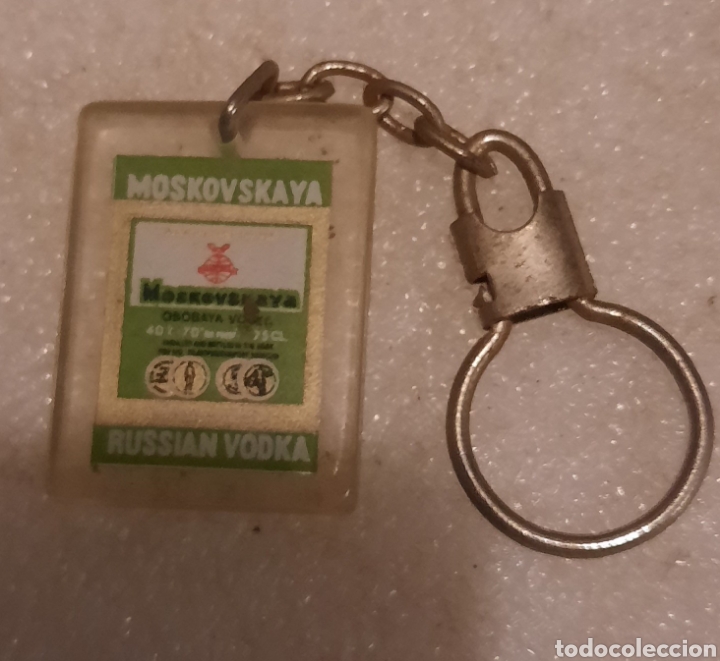 Coleccionismo de llaveros: Llavero Vodka Moskovskaya - Foto 1