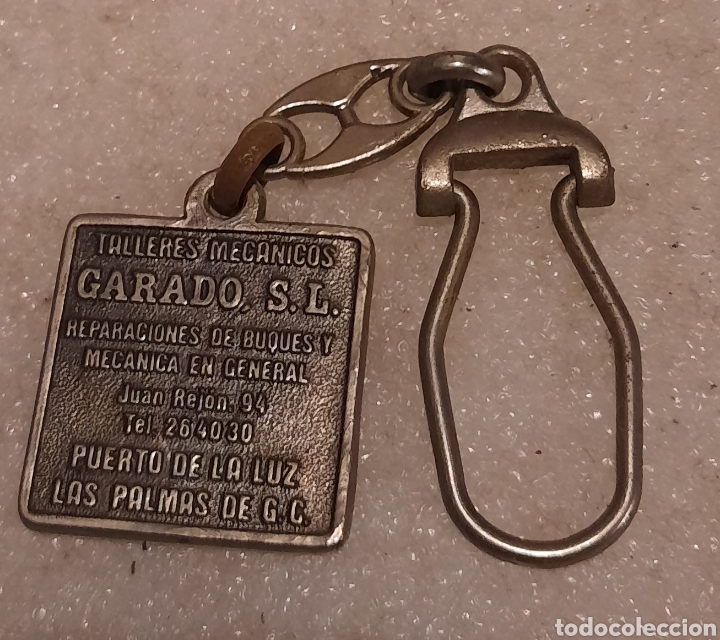 Coleccionismo de llaveros: Llavero ancla publicidad taller - Foto 2