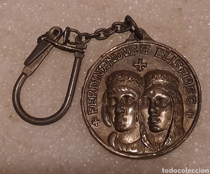 Coleccionismo de llaveros: Llavero Reyes Cat&oacute;licos - Foto 1