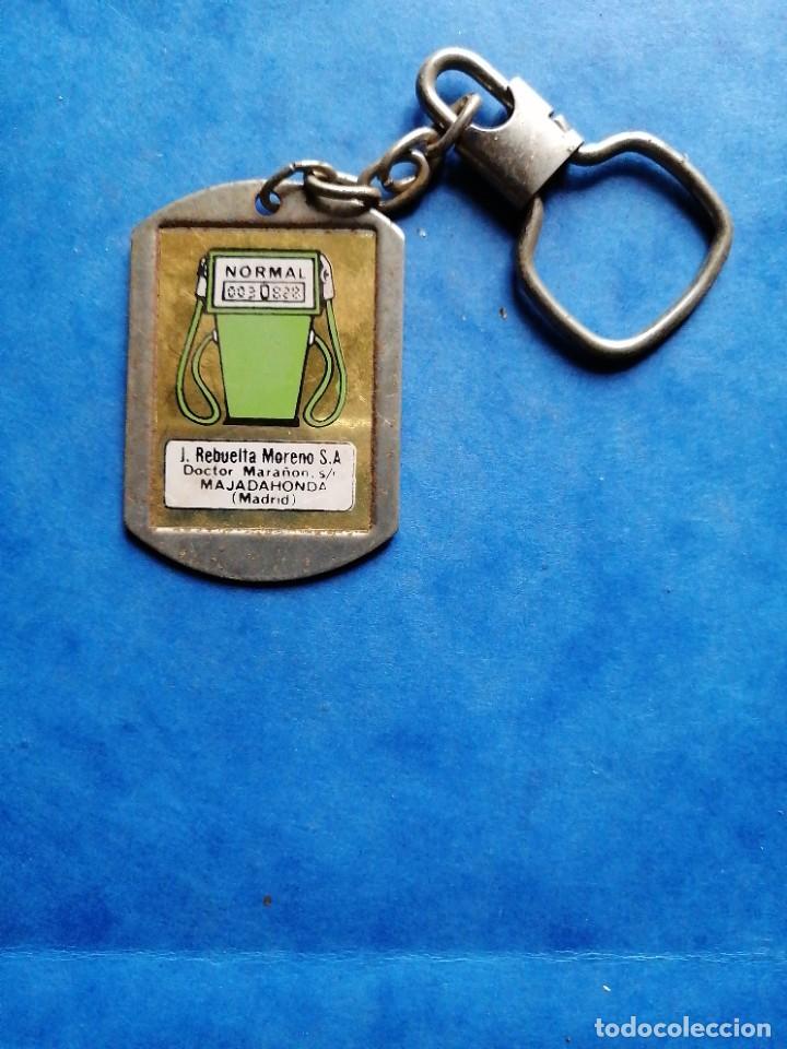 Sammlung von Schl&uuml;sselanh&auml;ngern: Llavero Gasolinera