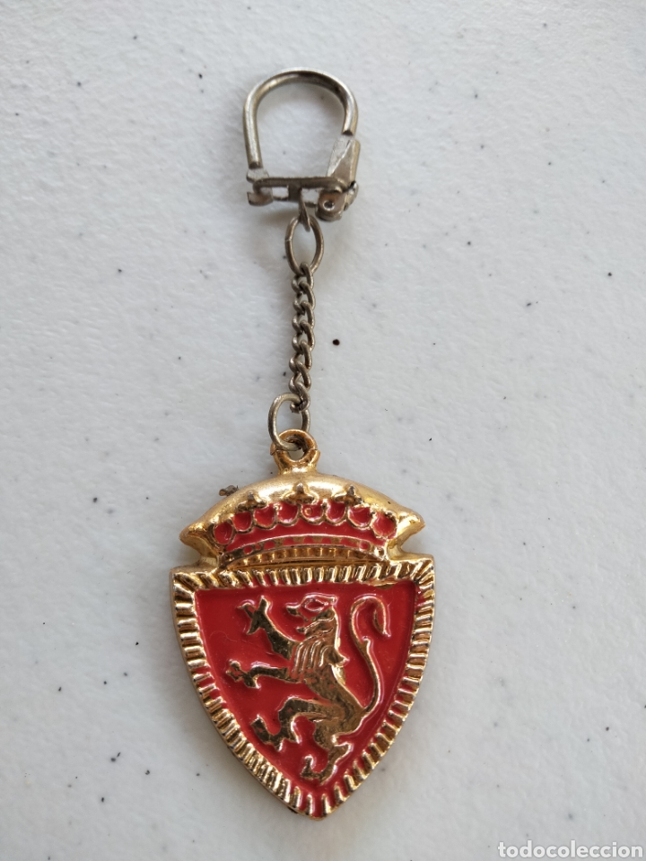 Collection of Keychains: Llavero Zaragoza Superfutbol 84 Cromos Rollan