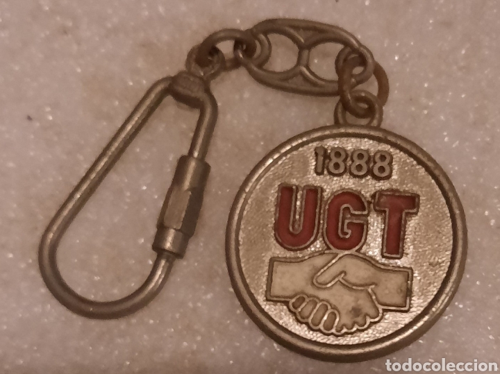 Coleccionismo de llaveros: Llavero UGT - Foto 1