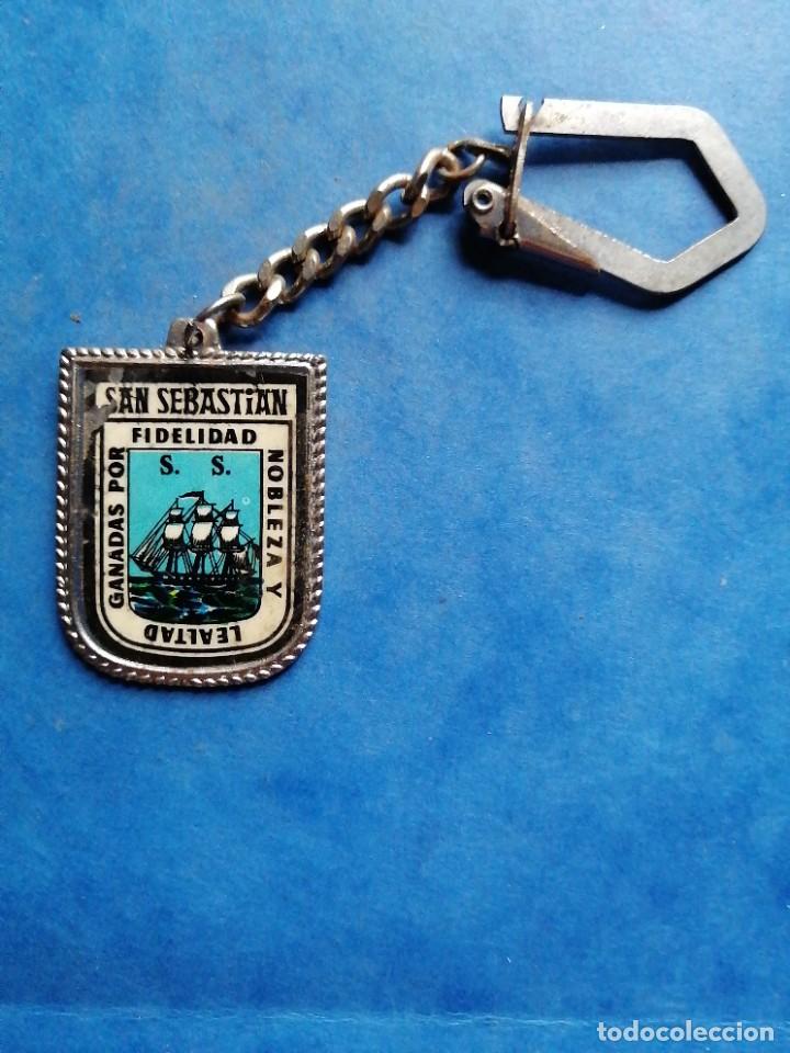 Collectionnisme de portes-cl&eacute;s: Llavero San Sebasti&aacute;n