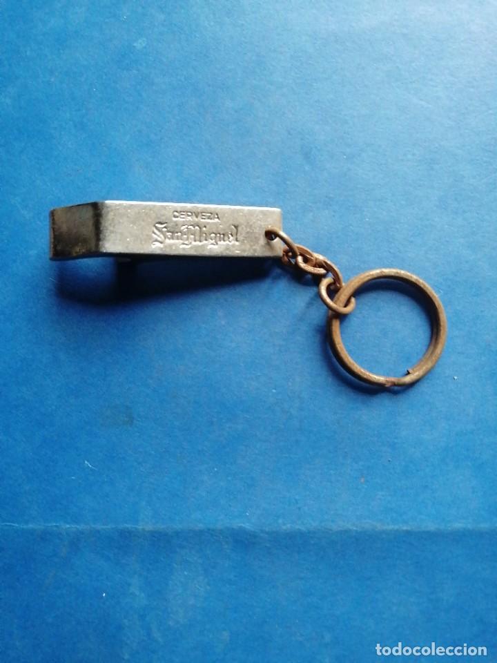 Coleccionismo de llaveros: Llavero Cerveza San Miguel