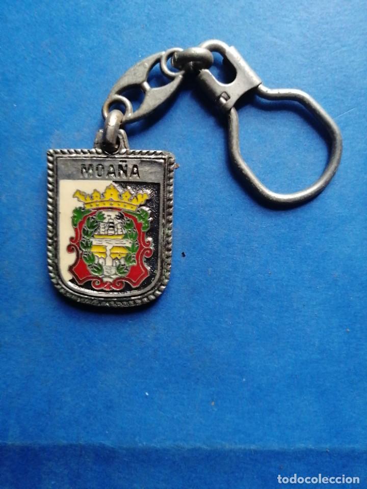 Collectionnisme de portes-cl&eacute;s: Llavero CD Moa&ntilde;a