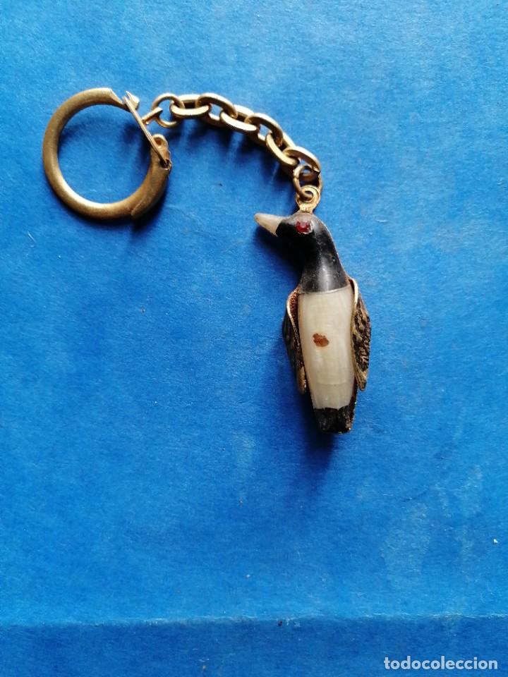 Sammlung von Schl&uuml;sselanh&auml;ngern: Llavero Ping&uuml;ino, a&ntilde;os 60