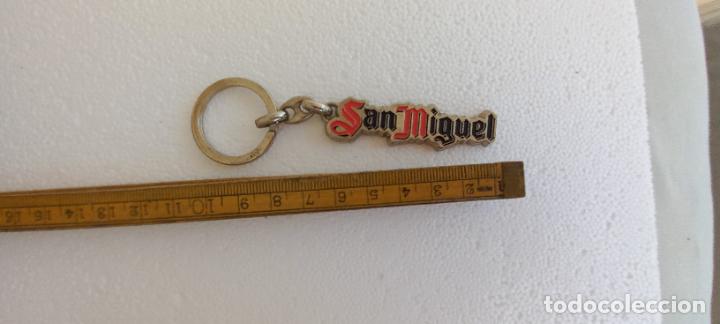 Coleccionismo de llaveros: LLAVERO CERVEZA SAN MIGUEL