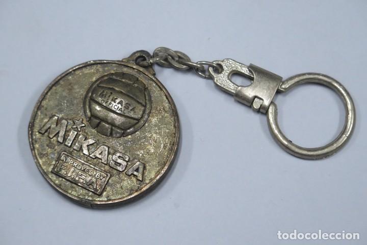 Collection of Keychains: LLAVERO. MIKASA BALON. LUZ PEREIRA